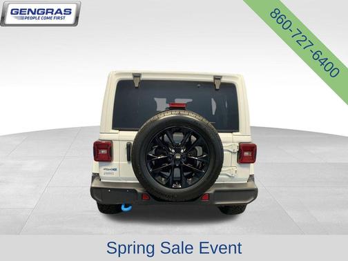 Bright White Clearcoat 2024 Jeep Wrangler 4xe Sahara