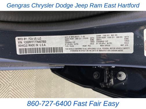 Blue Metallic 2026 RAM 1500 Big Horn/Lone Star