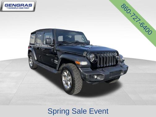 Black Clearcoat 2020 Jeep Wrangler Unlimited Sport