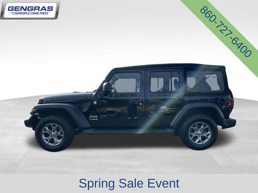 Black Clearcoat 2020 Jeep Wrangler Unlimited Sport