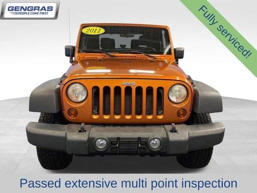 Mango Tango Pearl 2011 Jeep Wrangler Sport