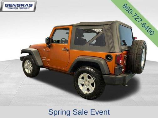 Mango Tango Pearl 2011 Jeep Wrangler Sport