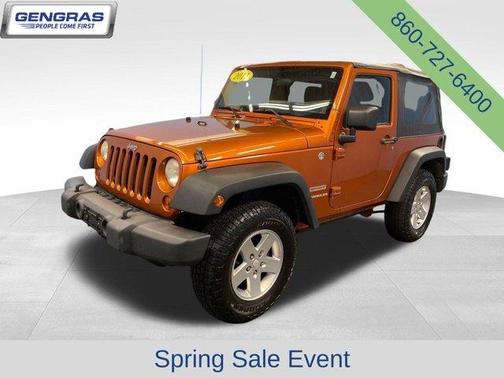 Mango Tango Pearl 2011 Jeep Wrangler Sport