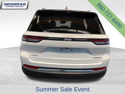 Bright White Clearcoat 2025 Jeep Grand Cherokee Limited