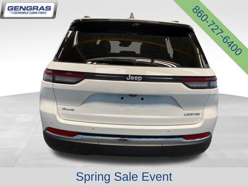 Bright White Clearcoat 2025 Jeep Grand Cherokee Limited