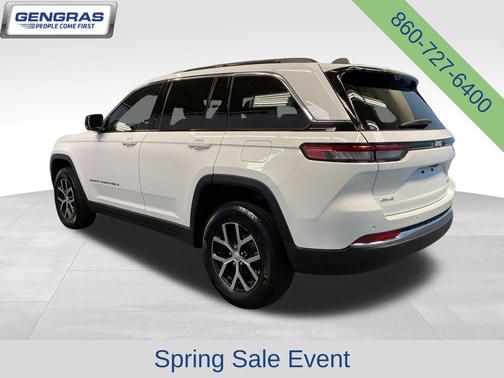 Bright White Clearcoat 2025 Jeep Grand Cherokee Limited