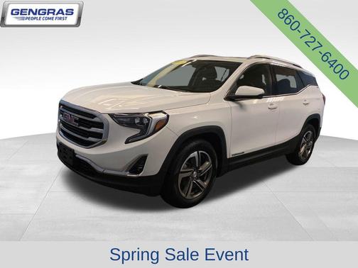 Summit White 2019 GMC Terrain SLT