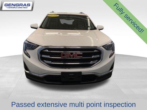 Summit White 2019 GMC Terrain SLT
