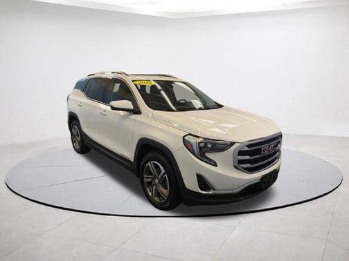 Summit White 2019 GMC Terrain SLT