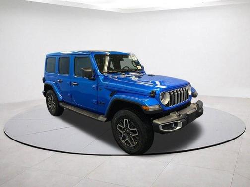 Hydro Blue Pearlcoat 2026 Jeep Wrangler Sahara