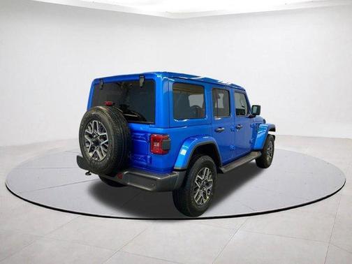 Hydro Blue Pearlcoat 2026 Jeep Wrangler Sahara
