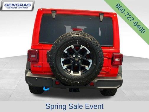 Firecracker Red Clearcoat 2025 Jeep Wrangler 4xe Rubicon