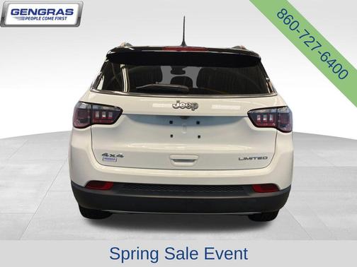 Bright White Clearcoat 2023 Jeep Compass Limited