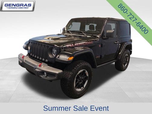 Black Clearcoat 2022 Jeep Wrangler Rubicon