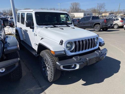 Bright White Clearcoat 2026 Jeep Wrangler Sahara
