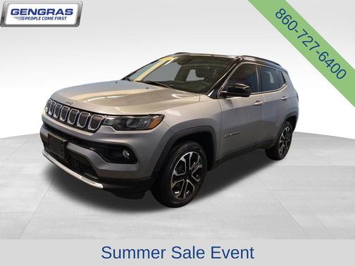 Billet Silver Metallic Clearcoat 2022 Jeep Compass Limited