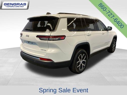 Bright White Clearcoat 2024 Jeep Grand Cherokee L Limited
