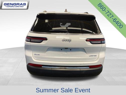 Bright White Clearcoat 2024 Jeep Grand Cherokee L Limited