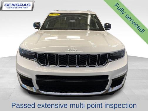 Bright White Clearcoat 2024 Jeep Grand Cherokee L Limited