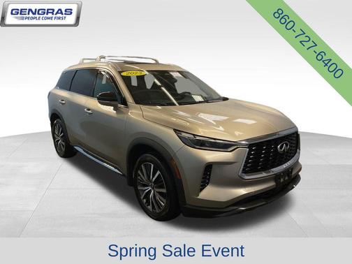Warm Titanium 2023 INFINITI QX60 SENSORY