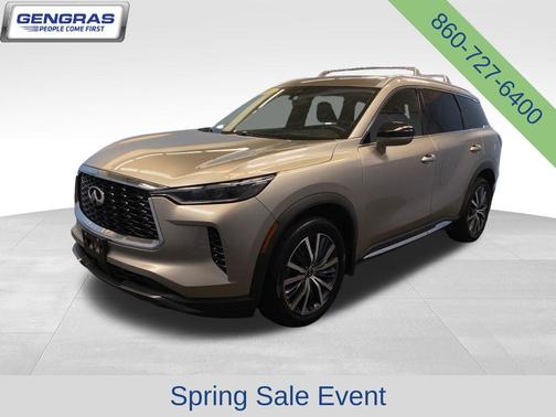 Warm Titanium 2023 INFINITI QX60 SENSORY