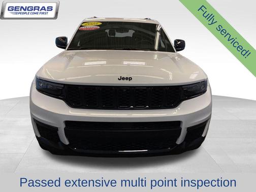 Bright White Clearcoat 2025 Jeep Grand Cherokee L Limited