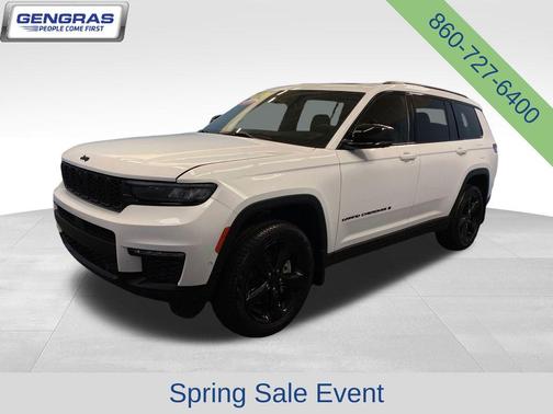 Bright White Clearcoat 2025 Jeep Grand Cherokee L Limited