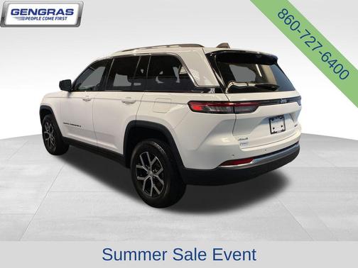 Bright White Clearcoat 2023 Jeep Grand Cherokee Limited