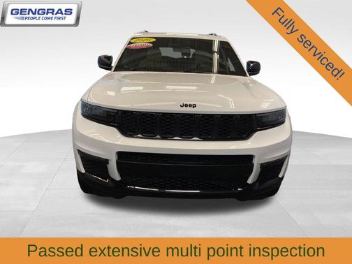 Bright White Clearcoat 2025 Jeep Grand Cherokee L Limited