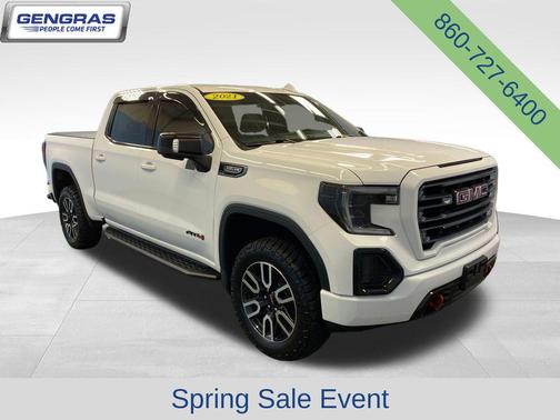 Summit White 2021 GMC Sierra 1500 AT4
