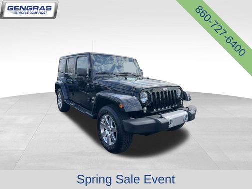 Black Clearcoat 2014 Jeep Wrangler Unlimited Sahara