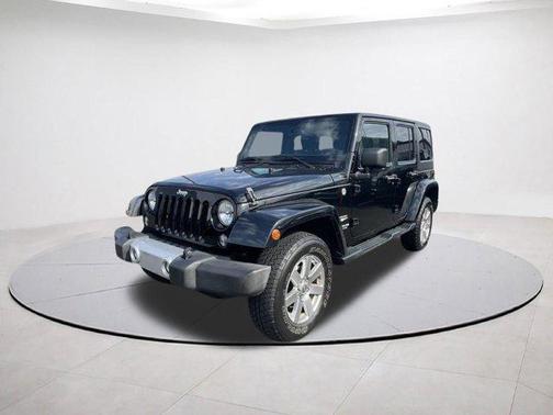 Black Clearcoat 2014 Jeep Wrangler Unlimited Sahara