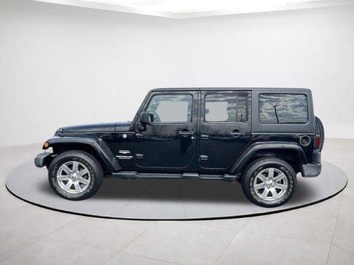 Black Clearcoat 2014 Jeep Wrangler Unlimited Sahara