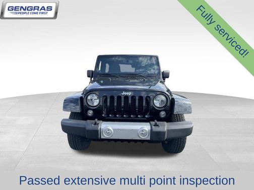 Black Clearcoat 2014 Jeep Wrangler Unlimited Sahara