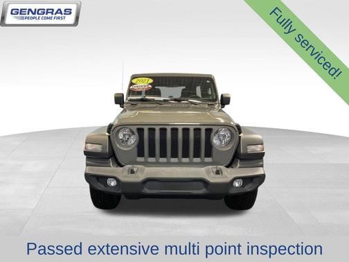 Sting Gray Clearcoat 2021 Jeep Wrangler Unlimited Sport
