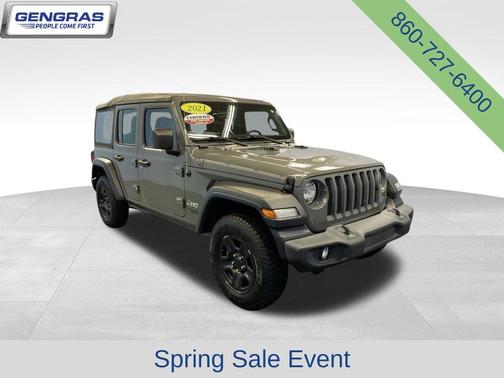 Sting Gray Clearcoat 2021 Jeep Wrangler Unlimited Sport