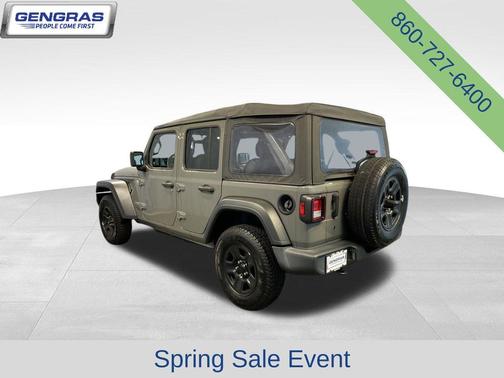 Sting Gray Clearcoat 2021 Jeep Wrangler Unlimited Sport