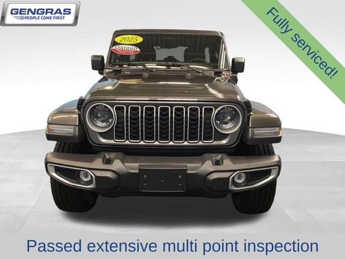 Granite Crystal Clearcoat Metallic 2025 Jeep Wrangler 4xe Sahara