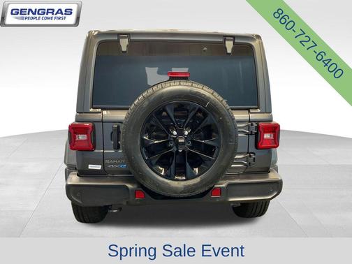 Granite Crystal Clearcoat Metallic 2025 Jeep Wrangler 4xe Sahara
