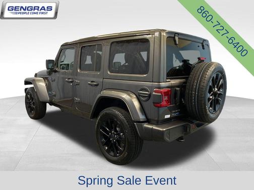 Granite Crystal Clearcoat Metallic 2025 Jeep Wrangler 4xe Sahara