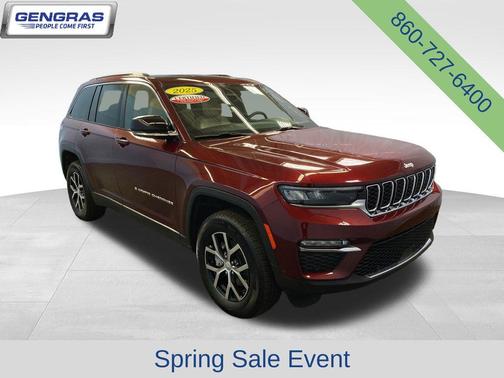 Velvet Red Pearlcoat 2025 Jeep Grand Cherokee Limited