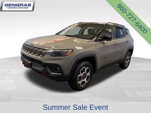 Sting Gray Clearcoat 2022 Jeep Compass Trailhawk