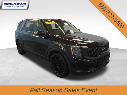 Ebony Black 2022 Kia Telluride SX
