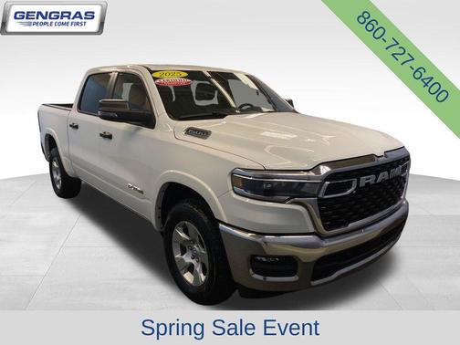 Bright White Clearcoat 2025 RAM 1500 Big Horn