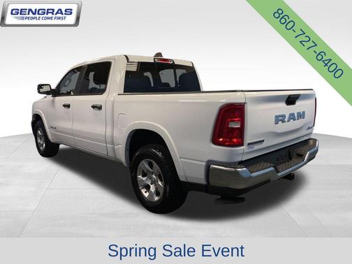Bright White Clearcoat 2025 RAM 1500 Big Horn
