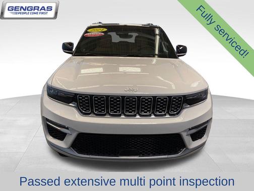 Bright White Clearcoat 2024 Jeep Grand Cherokee Summit