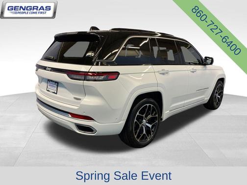 Bright White Clearcoat 2024 Jeep Grand Cherokee Summit