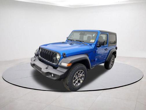 Hydro Blue Pearl 2026 Jeep Wrangler Sport