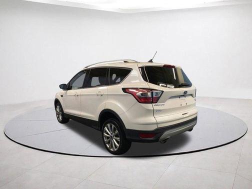 White Platinum Clearcoat Metallic 2018 Ford Escape Titanium
