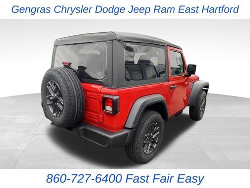 Firecracker Red Clearcoat 2026 Jeep Wrangler Sport